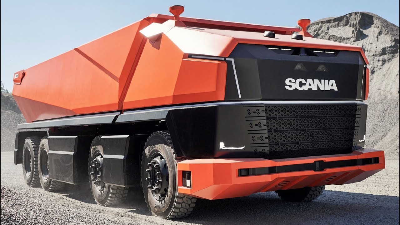 Scania’s latest autonomous vehicle says “goodbye, drivers . . . “